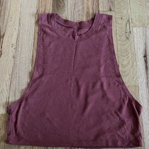 Alo Cropped Tank - Size M